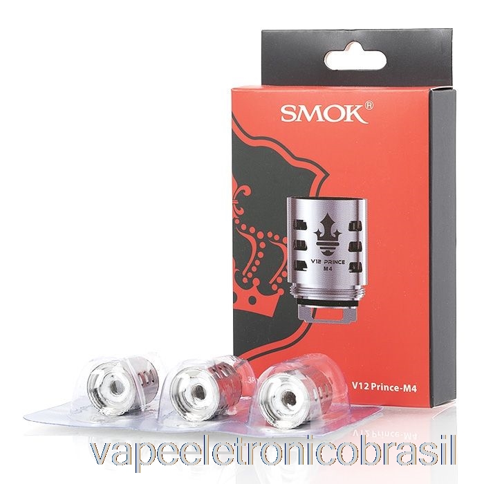 Vape Recarregável Smok Tfv12 Prince Bobinas De Substituição 0.17ohm V12 Prince-m4 Bobinas